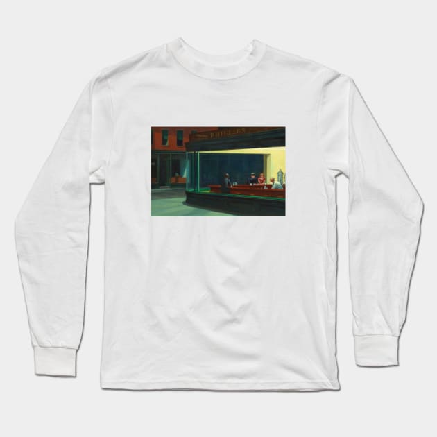 NightHawks Long Sleeve T-Shirt by Cartoons by NICO